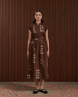 Binar Skirt Brown.Front1.rsz